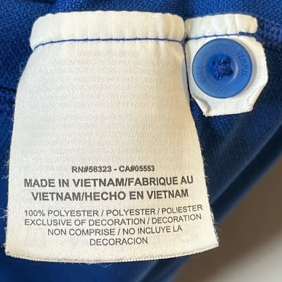 NIKE Tennis Collared Polo Golf Shirt Dri Fit Stripe Preppy - Picture 6 of 6